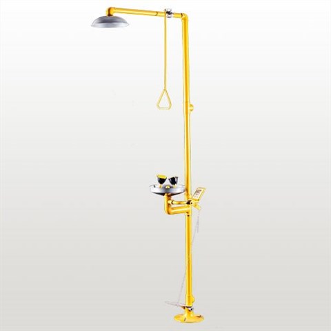 加強防腐復合式304不銹鋼緊急沖淋洗眼器BH30-1011（ABS）