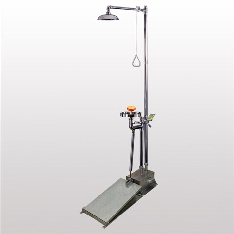 防凍排空復合式大踏板304不銹鋼洗眼器BH30-5012T