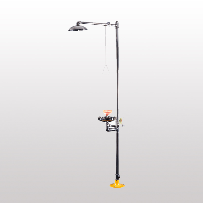 單噴頭復合式緊急沖淋洗眼器（304不銹鋼）BH30-1010T