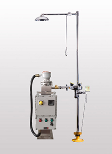 防凍電加熱304不銹鋼復合式洗眼器BH36-1066